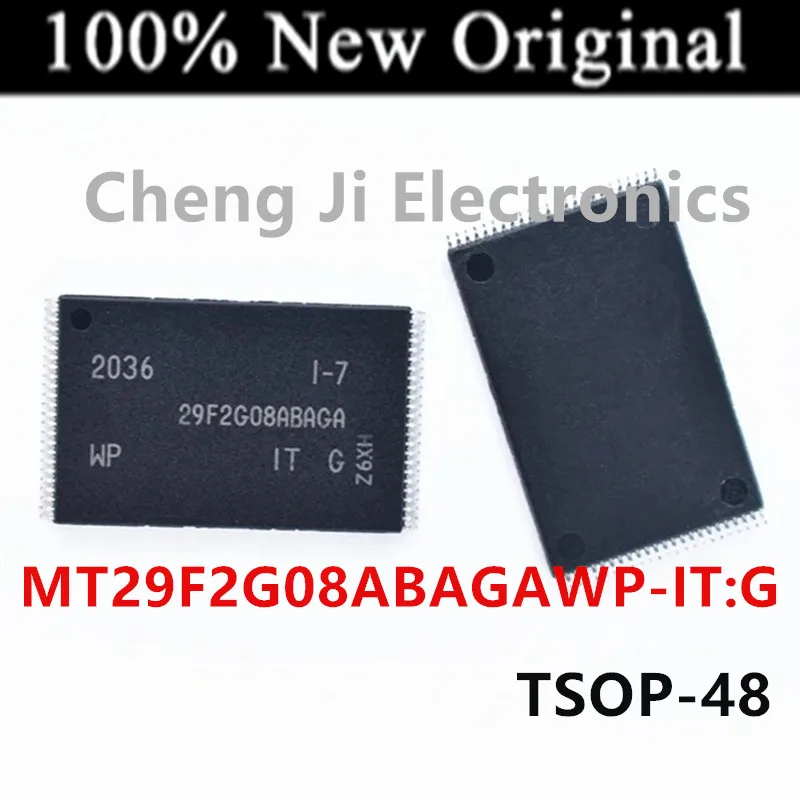 

5PCS/Lot MT29F2G08ABAGAWP-IT:G MT29F2G08ABAGAWP-ITG TSOP-48 New Original Memory Chip MT29F2G08ABAEAH4-IT:E NQ283 BGA-63