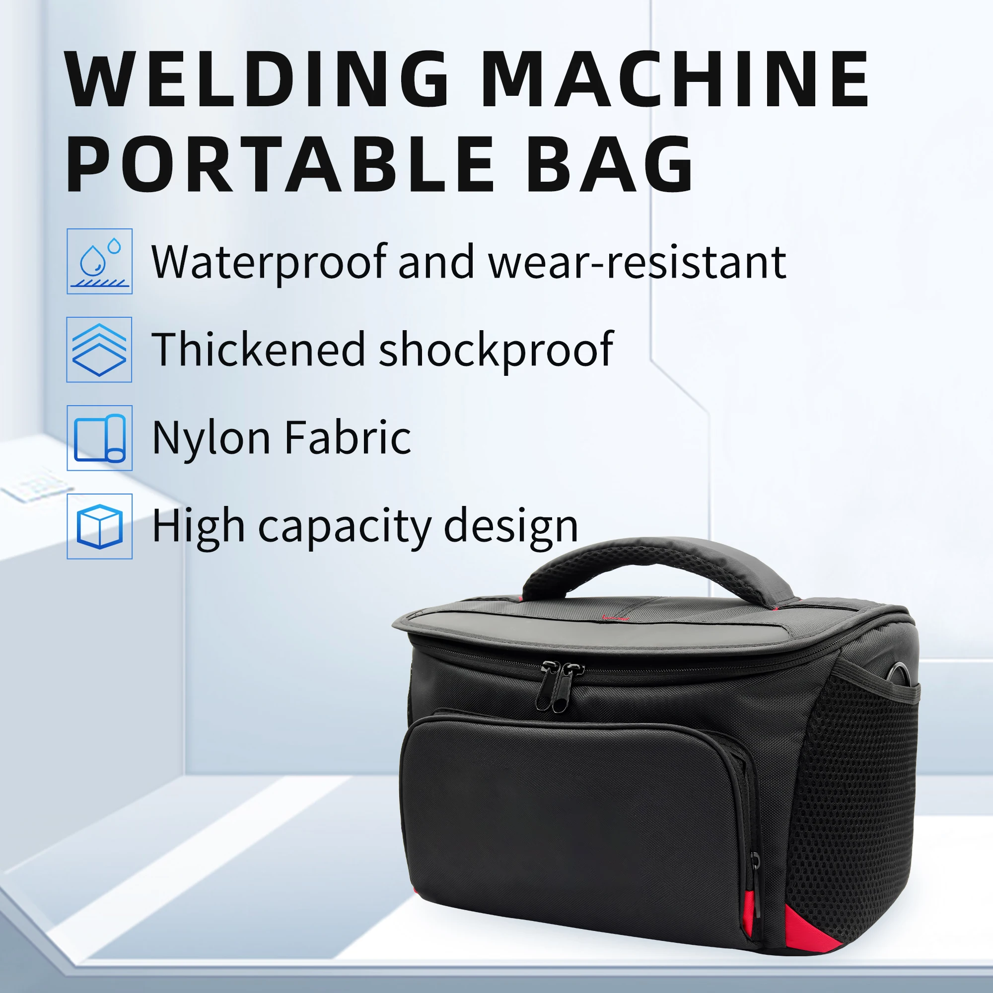 KELUSHI Handbag optical fiber welding splicing machine/camera special wear-resistant waterproof empty packaging tool