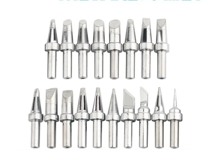 10Pcs/Set Copper 500-3C 4C 5C 6C 8C Series Soldering TipFor 205H High Fequency Lead-free Tips Station Tools |