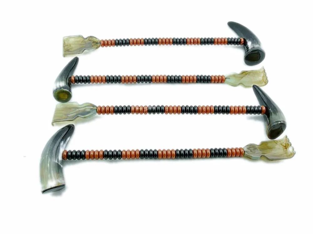 HANRIVER Massager itch scratched horn hammer knock scratching Scratch back rubs implement authentic scratching rake 1 pack