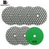 BRSCHNITT Diamond Dry Polishing Pads 7pcs/set Dia100mm Grit 800 for Marble Granite Ceramic Stone Polisher Grinder Sanding Disc