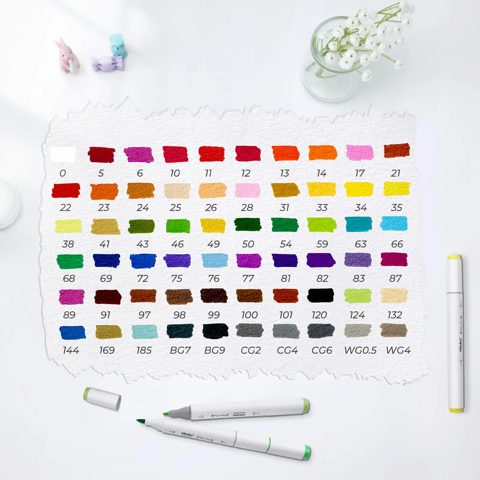 Sweetone Set Acquarelli Professionali, 36 Colori Kit Acquerelli, Set