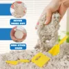 14PCS/Set Children's Beach Toys Snow Toys Fun Creative Outdoor Play  3D Sand House Building Blocks Game for Boy's Girl's Gifts 3