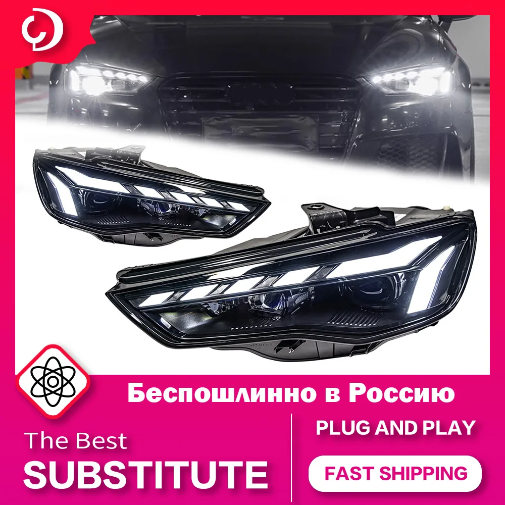 

AKD Car Styling Headlights for Audi A3 2013-2016 LED Headlight upgrade A5 Style DRL Led Projector Auto Accessories