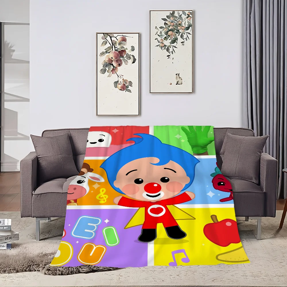 P-Plim Cute Blanket Comfortable skin friendly soft sofa living room bed bedroom blanket suitable for travel and gifts 3
