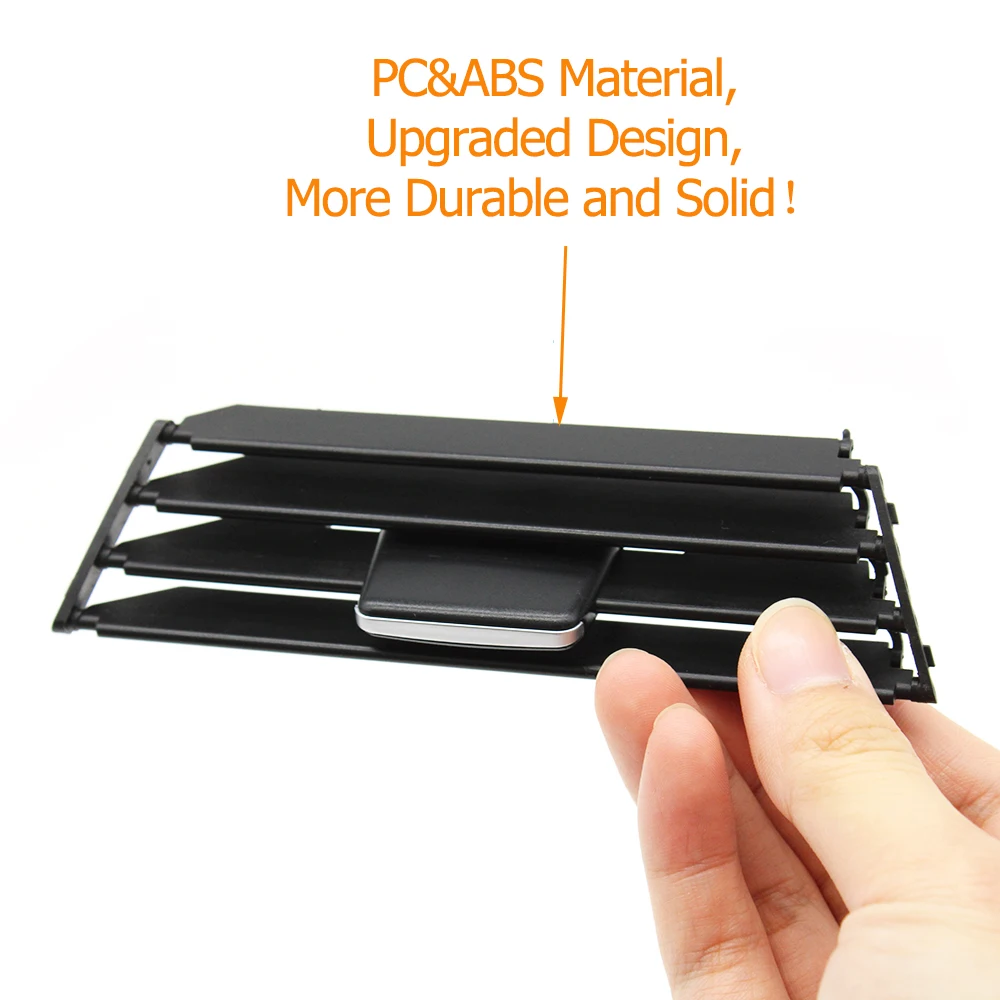 대시 보드 전면 에어컨 AC 벤트 그릴 아울렛 수리 키트 BMW 3 시리즈 E90 E91 E92 E93 2005 2006 2008 2009 2010 2012