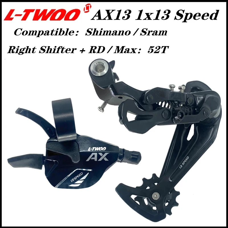 Ltwoo Ax13 1x13s Mtb Groupset 13v 13 Speed Shifter Lever + Rear