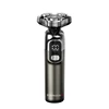 Xiaomi Komingdon Face Hair Remover 4 In 1Triple Blade Waterproof Rotary Razor Beard Trimmer Rechargeable Electric Shaver For Men 6