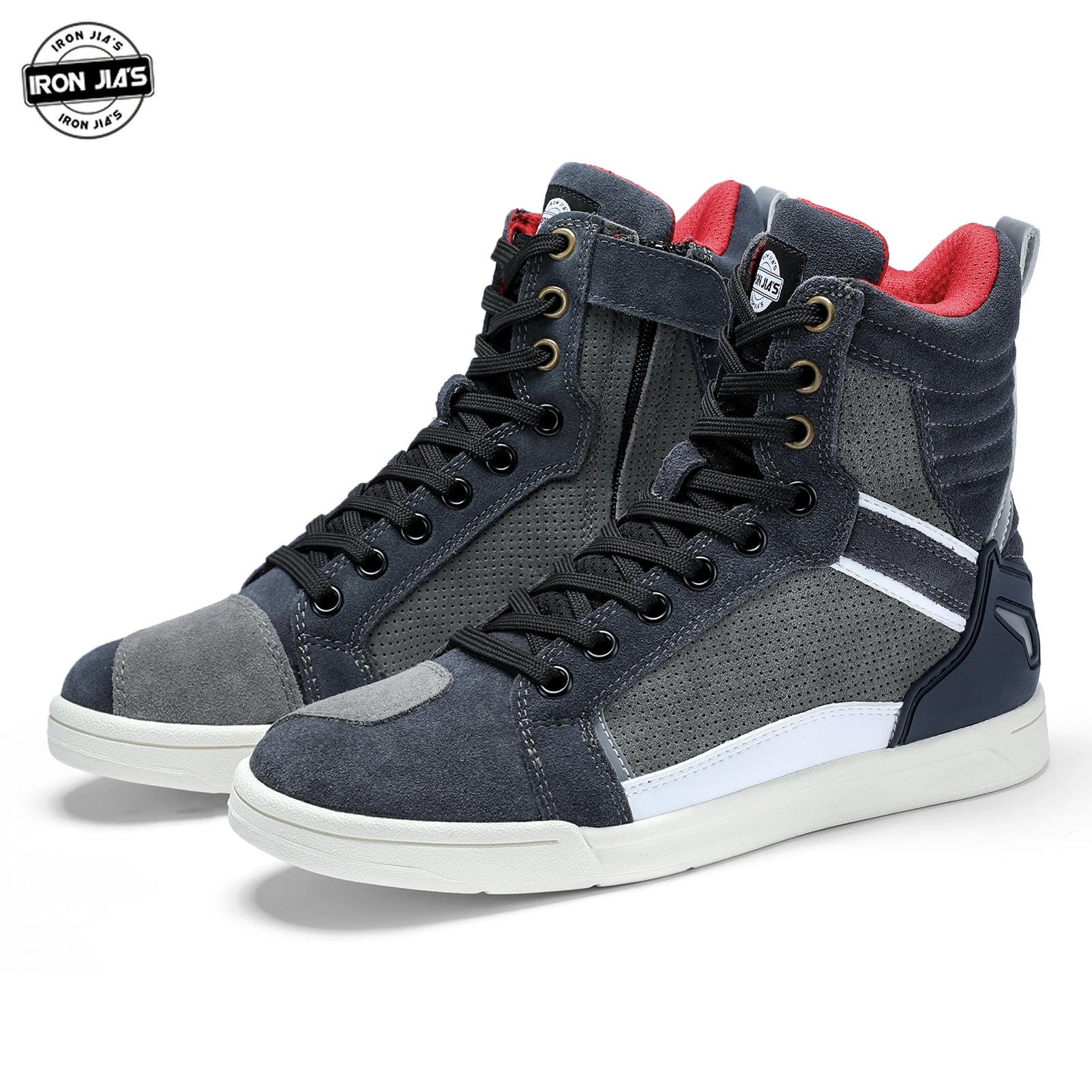 Hombre IRON JIA'S Guantes De Motos Motocicleta Para Carreras Todo