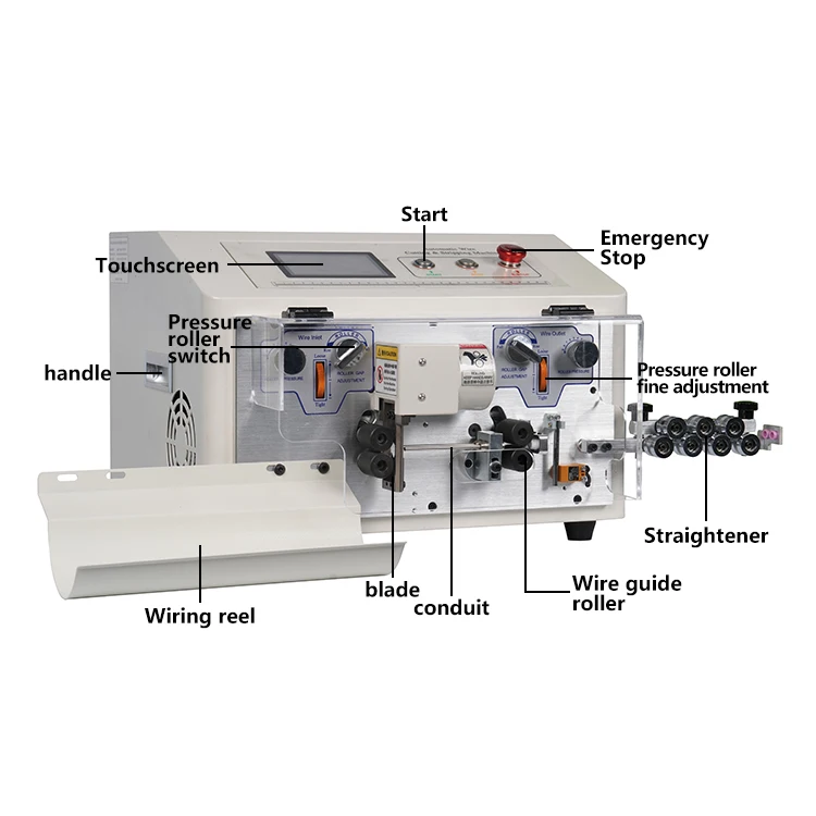 Automatic Wire Stripping Machine JH-608-SDB-S Computer Type Stripping Tool for E