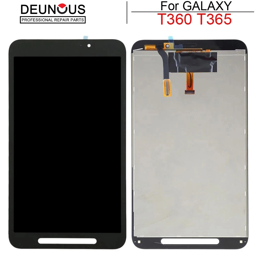 Reposição para Tablet 8.0 Polegadas Painel Lcd Samsung Galaxy Tab Active T365 Touch Screen Digitalizador Montagem Peças de