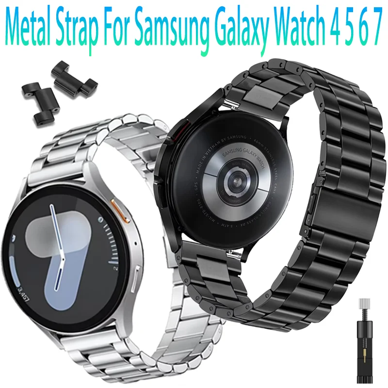 Durable 20mm Stainless Steel Metal Watch Strap Bracelet