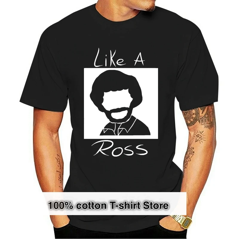 

Bob Ross Like A Ross Graphic T-Shirt