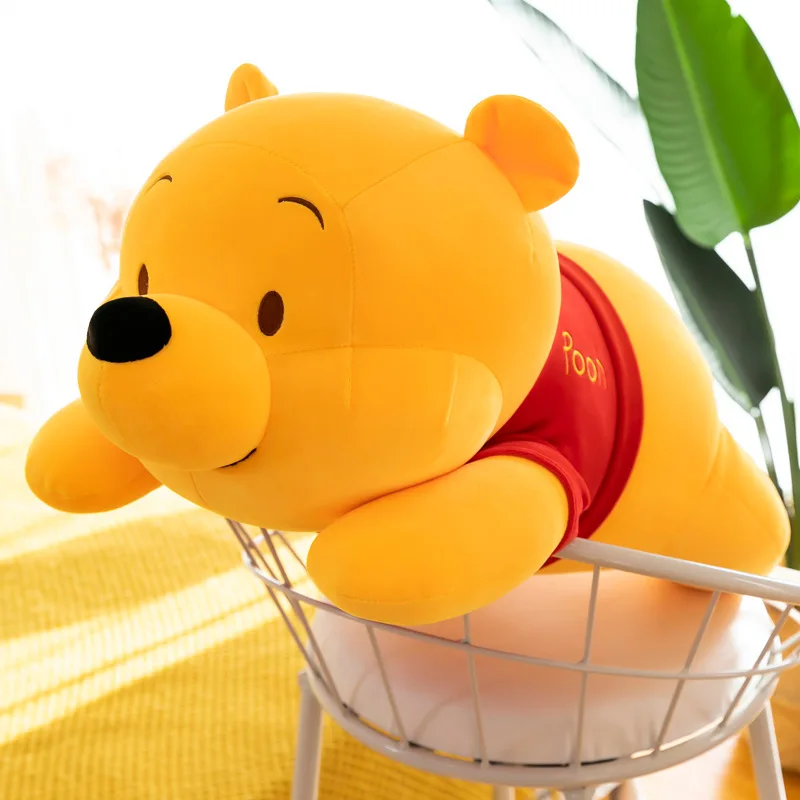 

45/55/65cm Genuine Disney Winnie the Pooh Plush Cartoon Bear Original Cute Soft Plush action model Toy Children's birthday gift