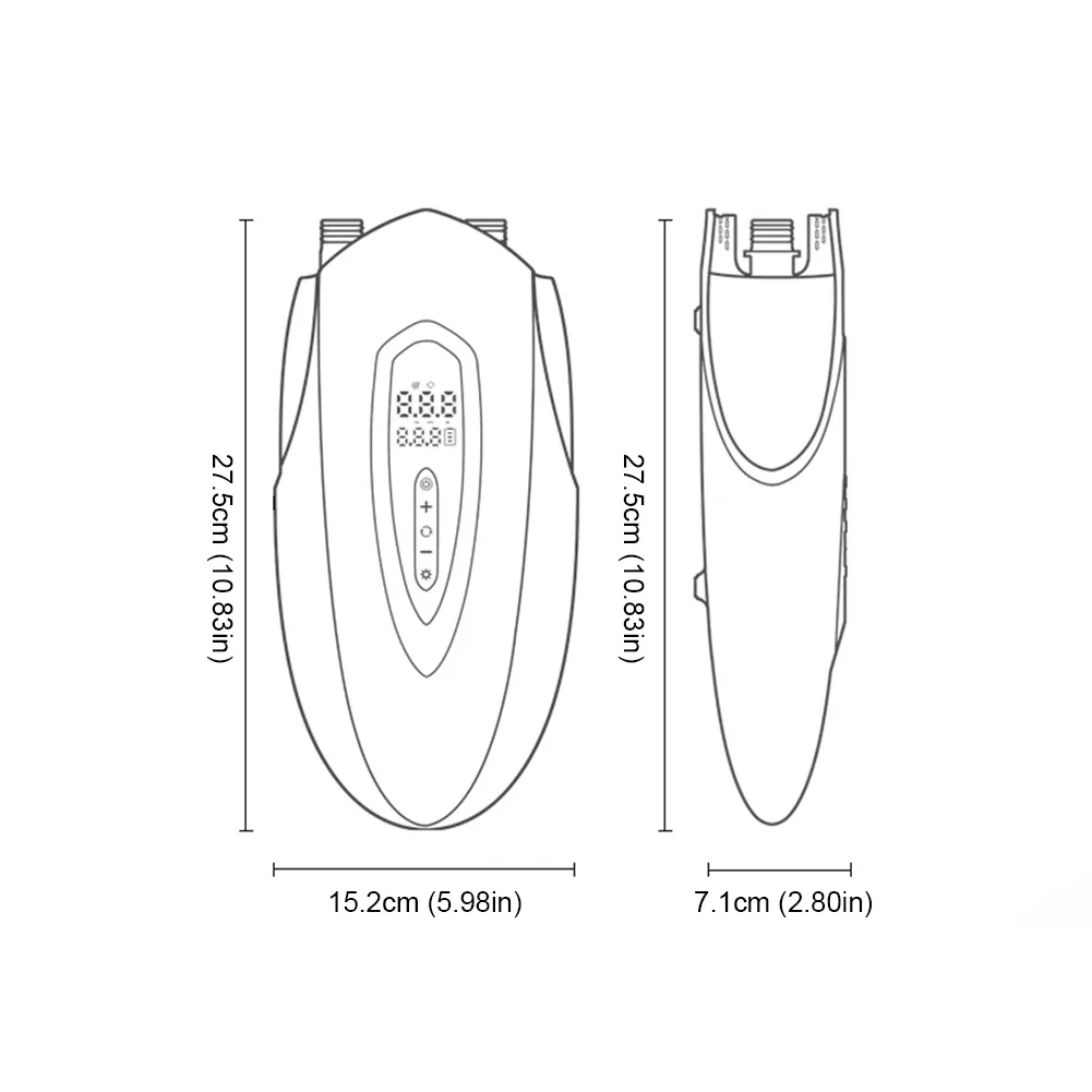 Portable Inflation Pump Quick Charging Wireless Air Pump with Flashlight Electric Air Pump for Rubber Boats Inflatable Boats