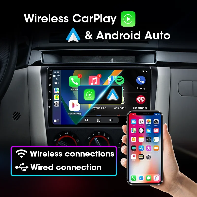 2 Din Android 12 Car Radio Multimedia Player Stereo Navigation with BOSE Carplay Speakers Head Unit Video for Mazda 3 2004-2009 car multimedia player car radio