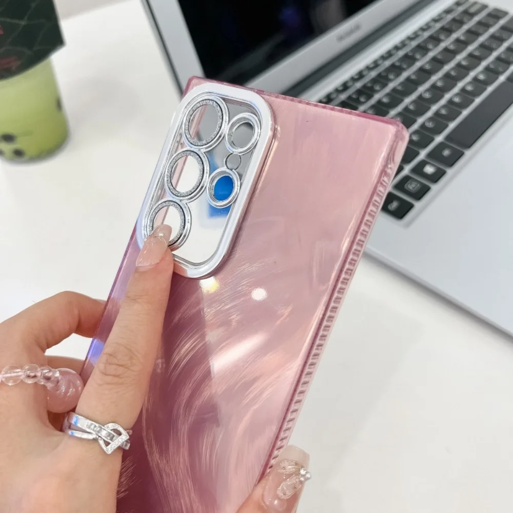 Luxury Laser Gradient Glitter Shockproof Hard Case Cover