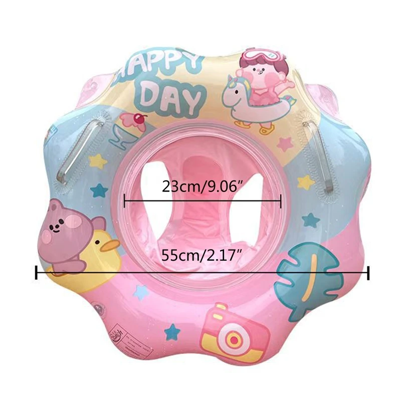 Flower Shaped Summer Swimming Ring Play Set for Kids/Friend/Family Play with 6 Flower Shaped Summer Swimming Ring Play Set for Kids/Friend/Family Play with 6