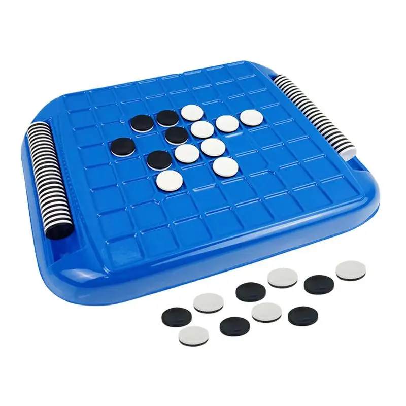 Othello Board Game Educational Toys Black And White Chessboard 2-Player Reversi Brain Teaser Travel Chess Set Parent-child Toy