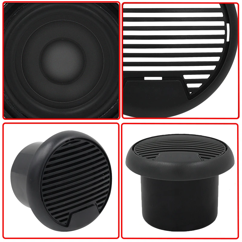 GUZARE MARINE Speakers Boat IP66 Waterproof 70Watts/Per 2 Way L & R Sound Channels，2Pcs for UTV ATV RVs