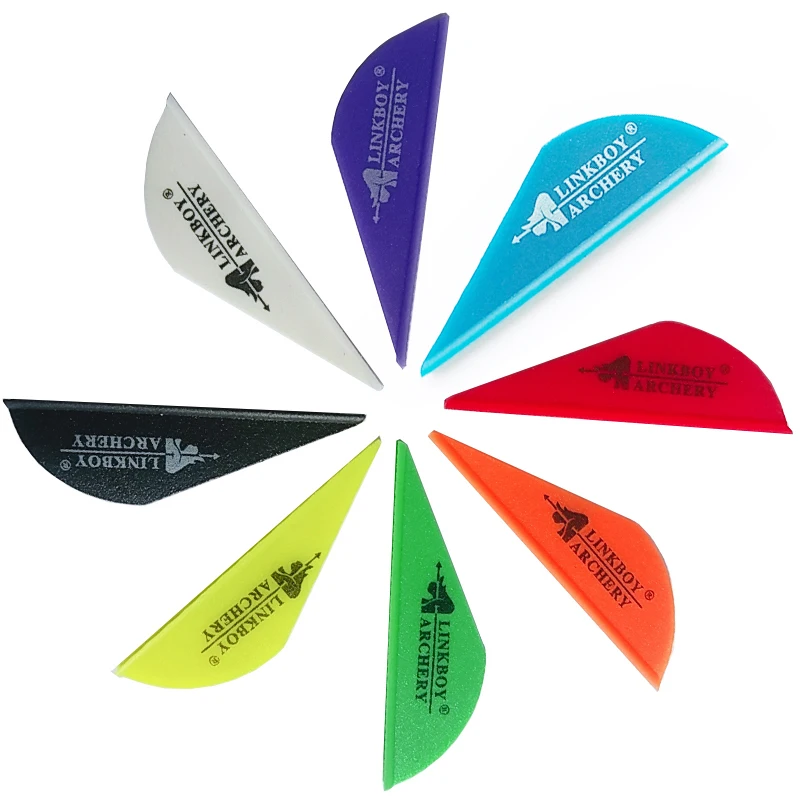 Linkboy Archery 2" Vane Arrow Fletching Feathers Vanes Compound Bow