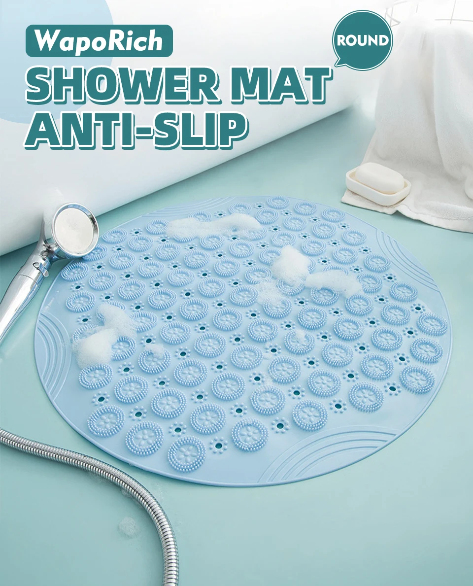 Non Slip Shower Mat Textured Surface Bath Mat Textured Shower Stall 55 55cm Aliexpress