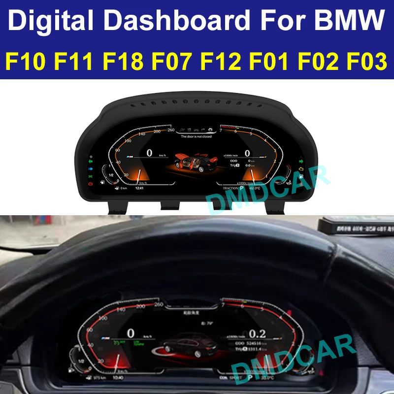 BMW 5シリーズF10f11 f12 f18 f07 f13 f01 f02 f03 f,12.5インチ用の車のダッシュボード