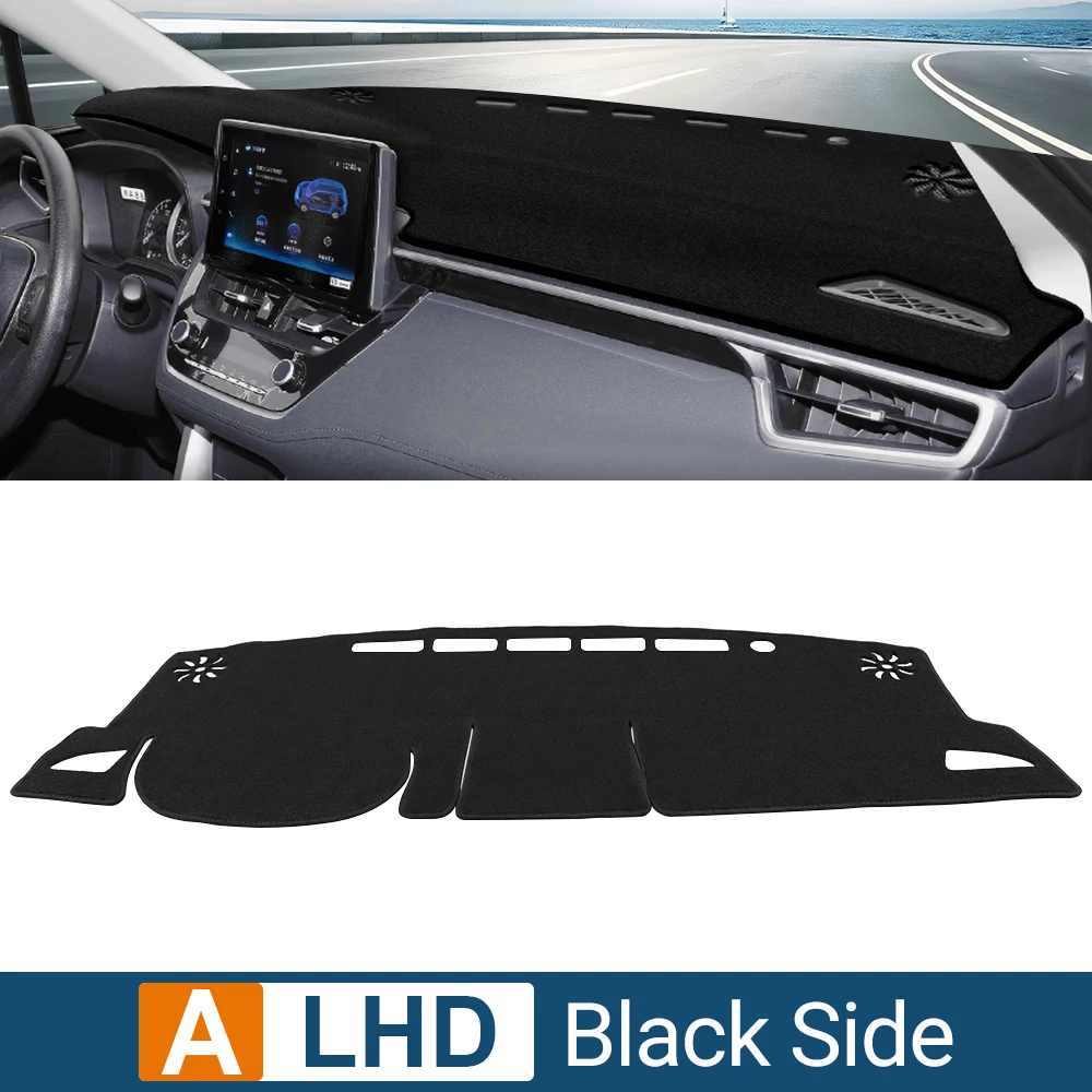 Deluxe Hybrid Car Dashboard Sun Shade Mat - Non-Slip Pad Cover Carpet Accessories