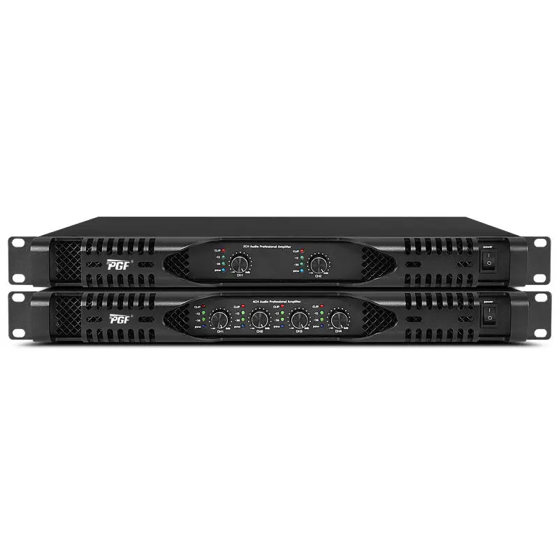 전문가용 4채널 클래스 D 1300W 파워 앰프 1U 디지털 앰프 KTV 클럽 파티 스테레오 사운드 시스템 오디오 파워 앰프