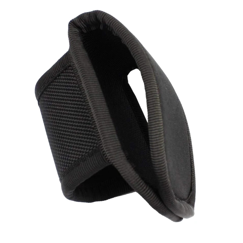 Open Top Compact Light Holders Heavy Duty Belt Nylon Weave Flashlight Pouch Holster Fits Standard D Cell Flashlight flashlight pouch