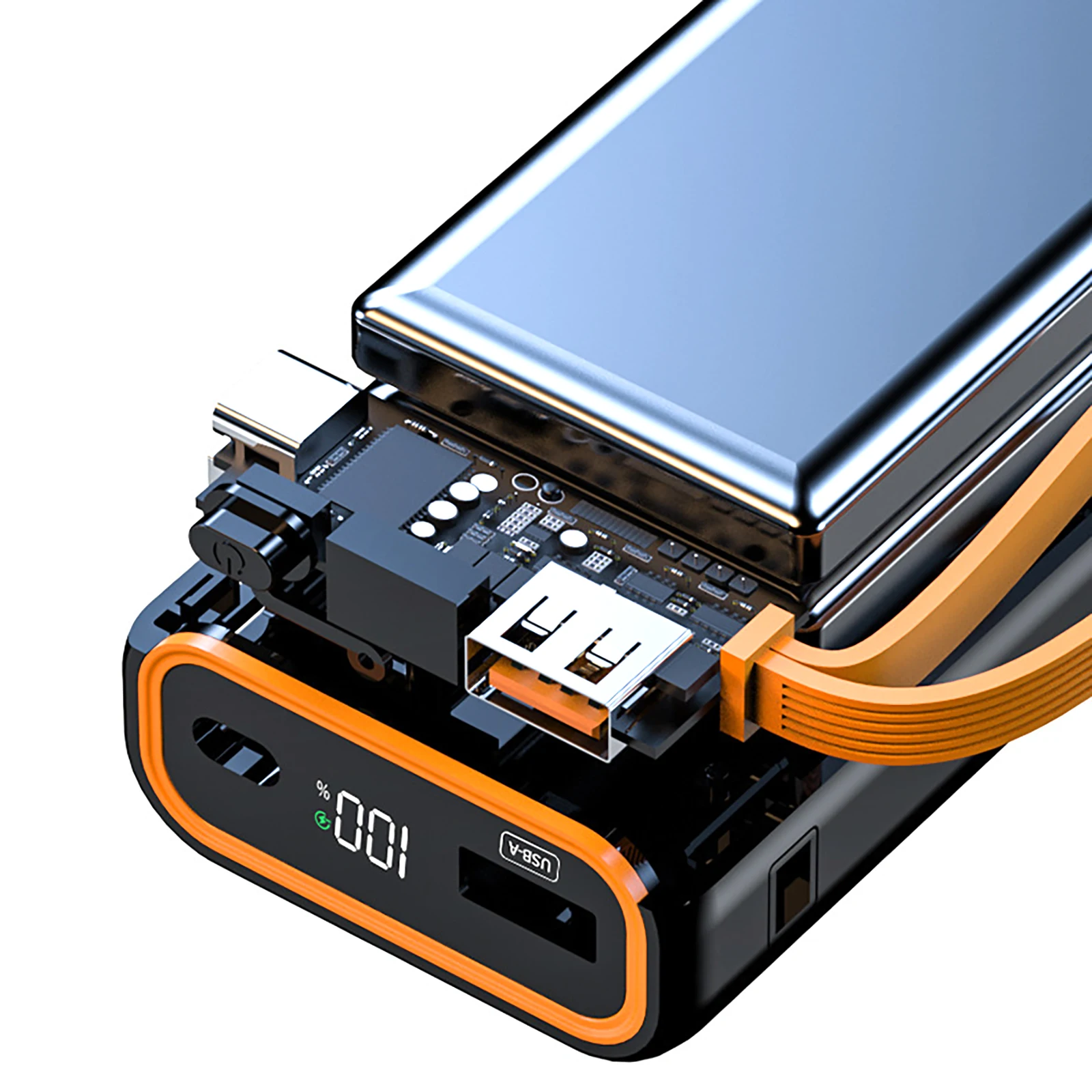 USB C Ÿ ͸  5V, DIY 21700 ͸  ,    ̽, LCD  ÷ , 2 