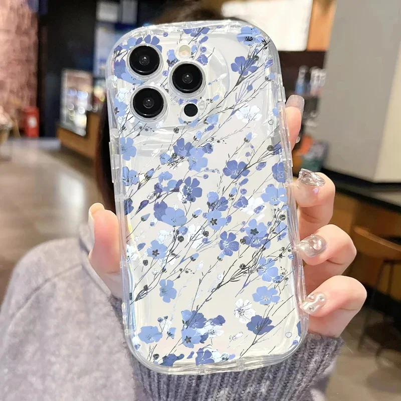 Daisy Cherry Purple Floral Plant Phone Case Cover