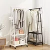 Simple coat rack can be moved hangers home bedroom hangers floor clothes rack triangular coat rack 1