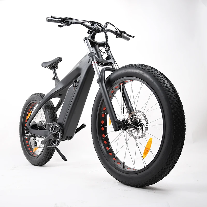 Description Picture 6 of item26x4.0/4.9 inch ebike snowmobile wheel set Quick release rim design stronger double-layer rim Front rear fatbike rim