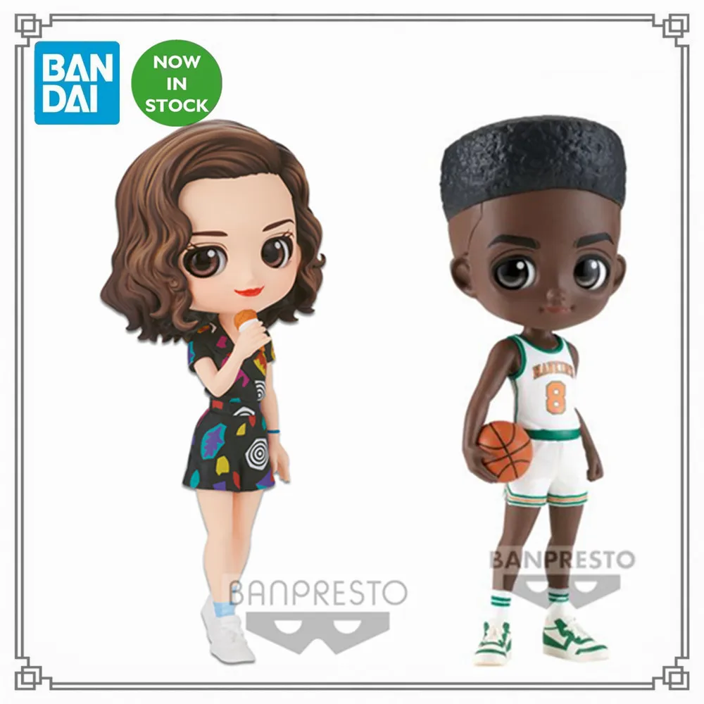 In Magazzino Original Stranger Things Anime Figure Lucas Aer Qposket Action Figures Giocattoli In Pvc Per Bambini Regalo Collettore 13Cm