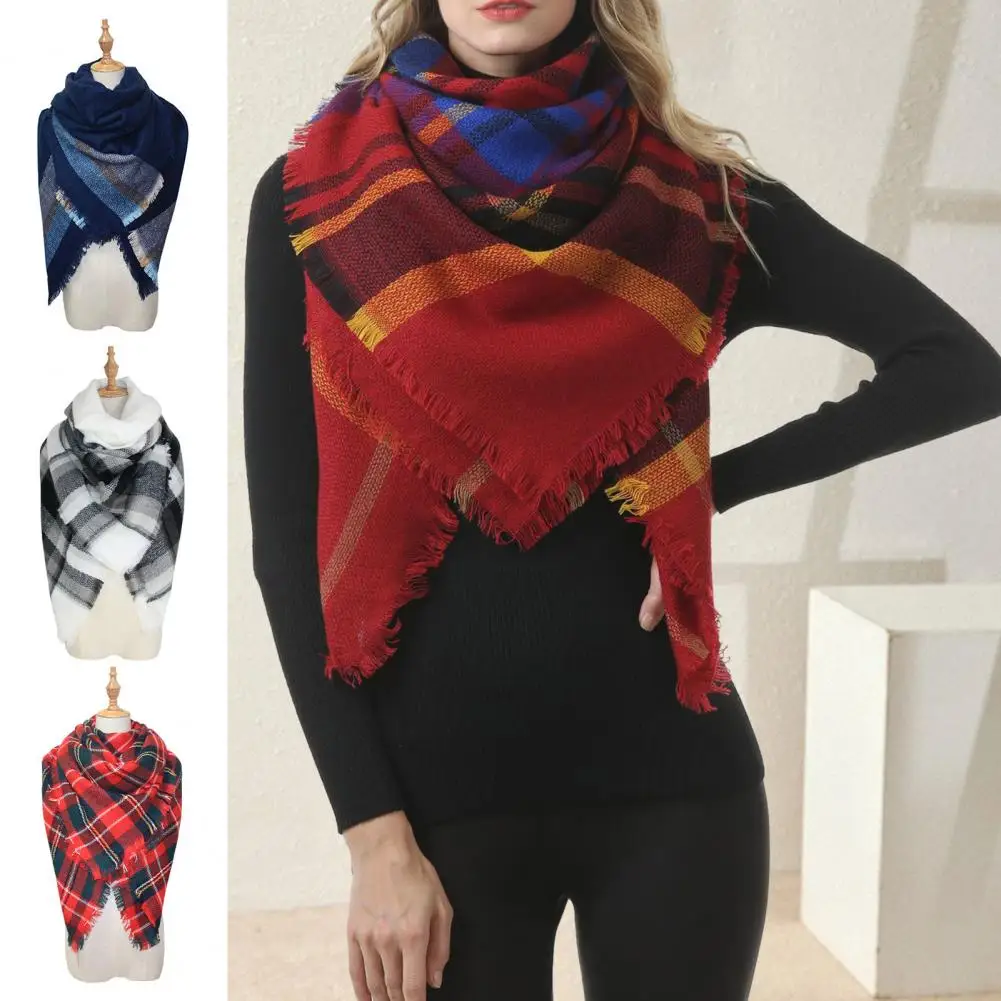 Рисунок 2 - Прочная Женская шаль в клетку