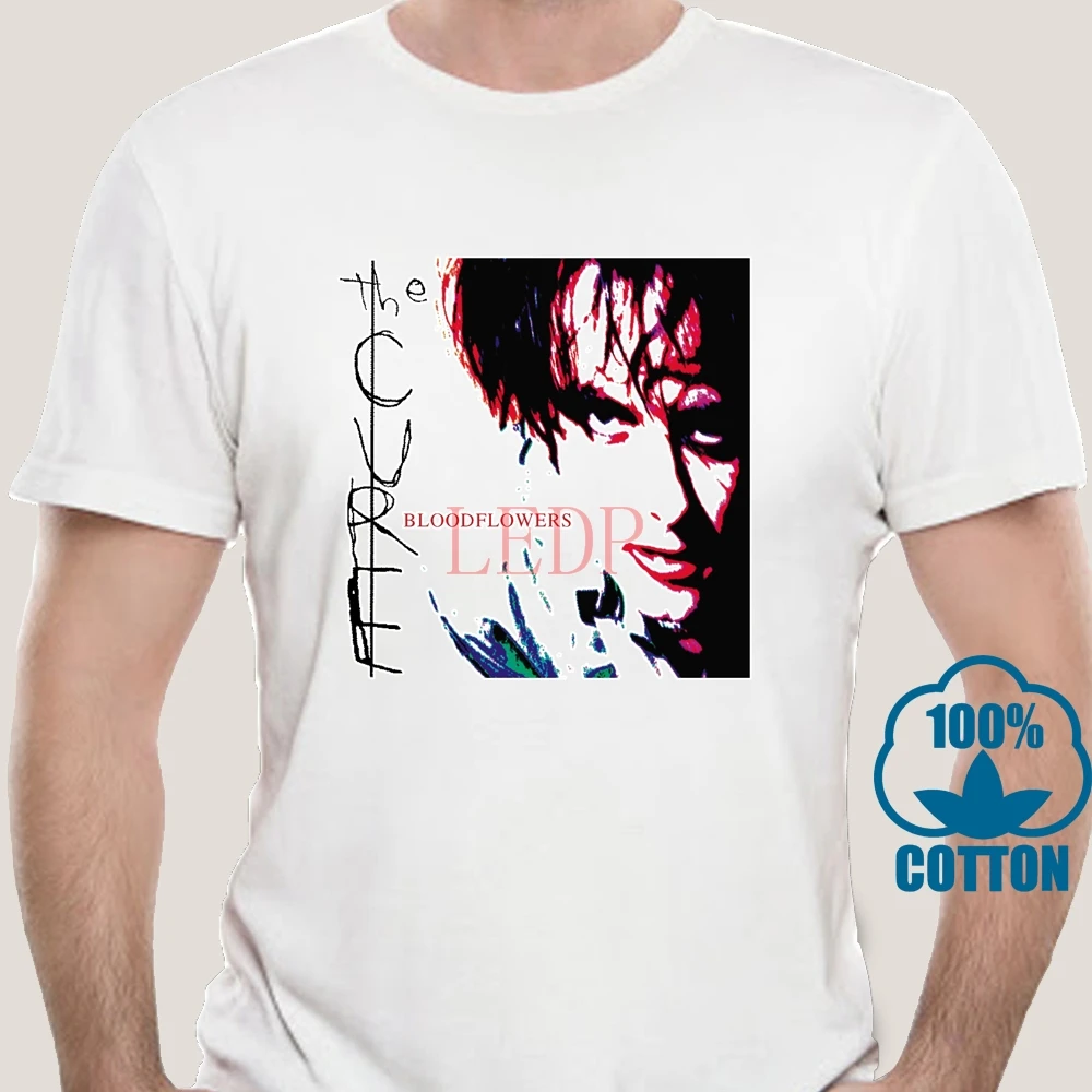 The Cure Bloodflowers Robert Smith Album Cover T-Shirt S-4Xl