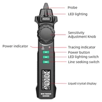 MASTFUYI Multi-Function Wire Tracker, Cable Finder, Cable Tester, LCD Digital Network Line Finder, POE Wire Checker, Wire Test 2