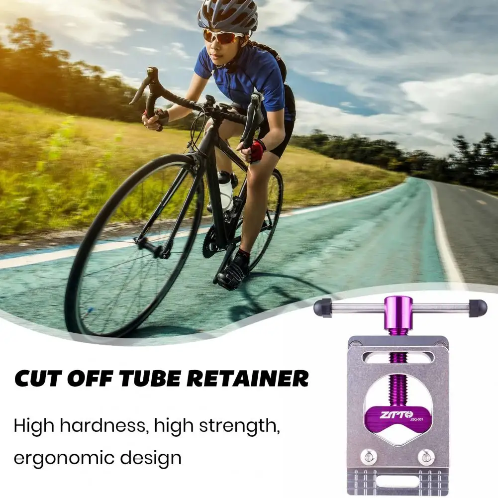

Cutting Saw Retainer Practical Ergonomic Design High-Strength Carbon Fiber Pipe Cutting Saw Guide Bike Repair
