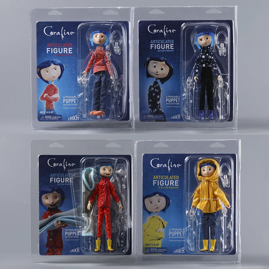 Articulated Figure Coraline Star Shirt NECA Coraline Articulated