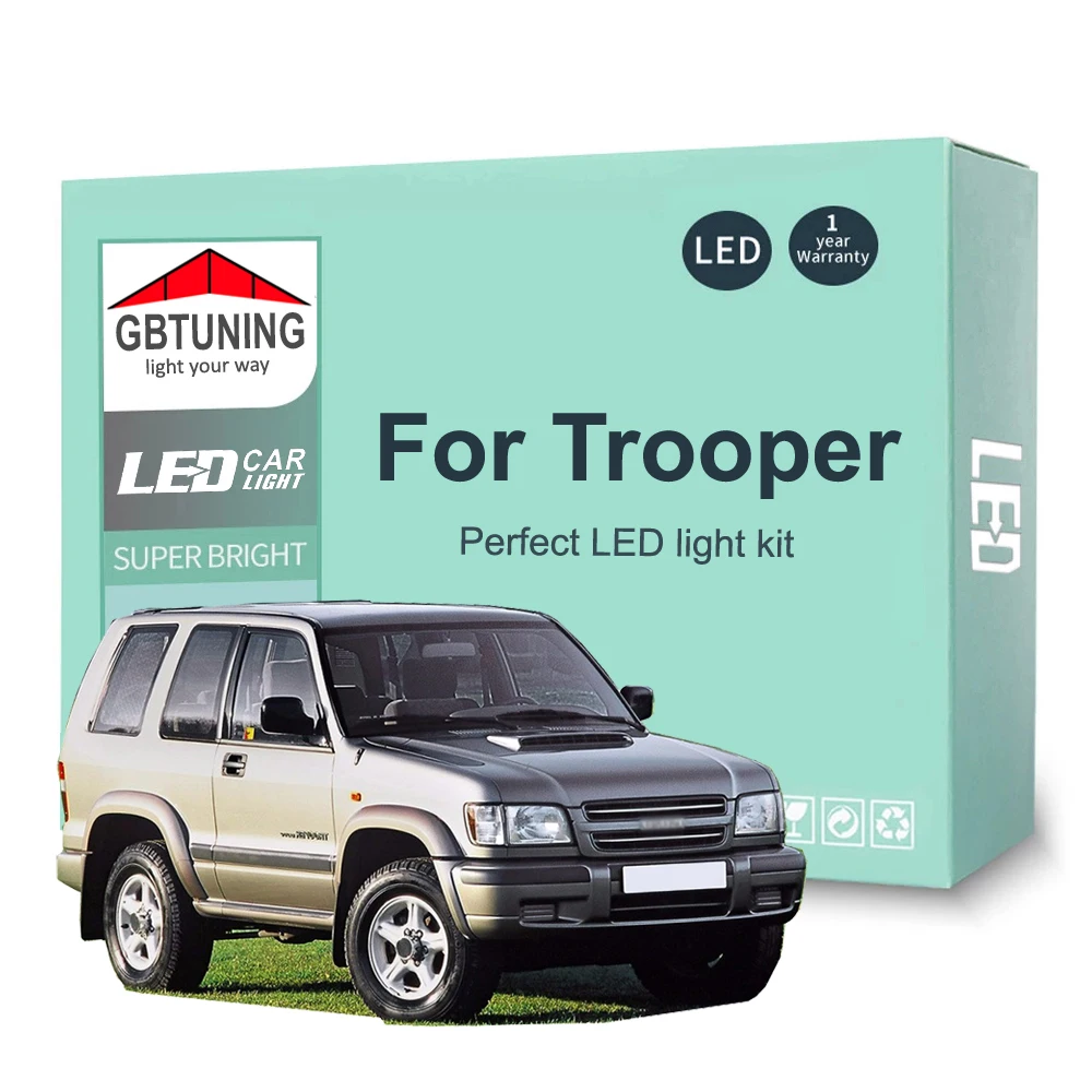 LED Interior Light Bulb Kit For Isuzu Trooper I II 1983-1996 1997