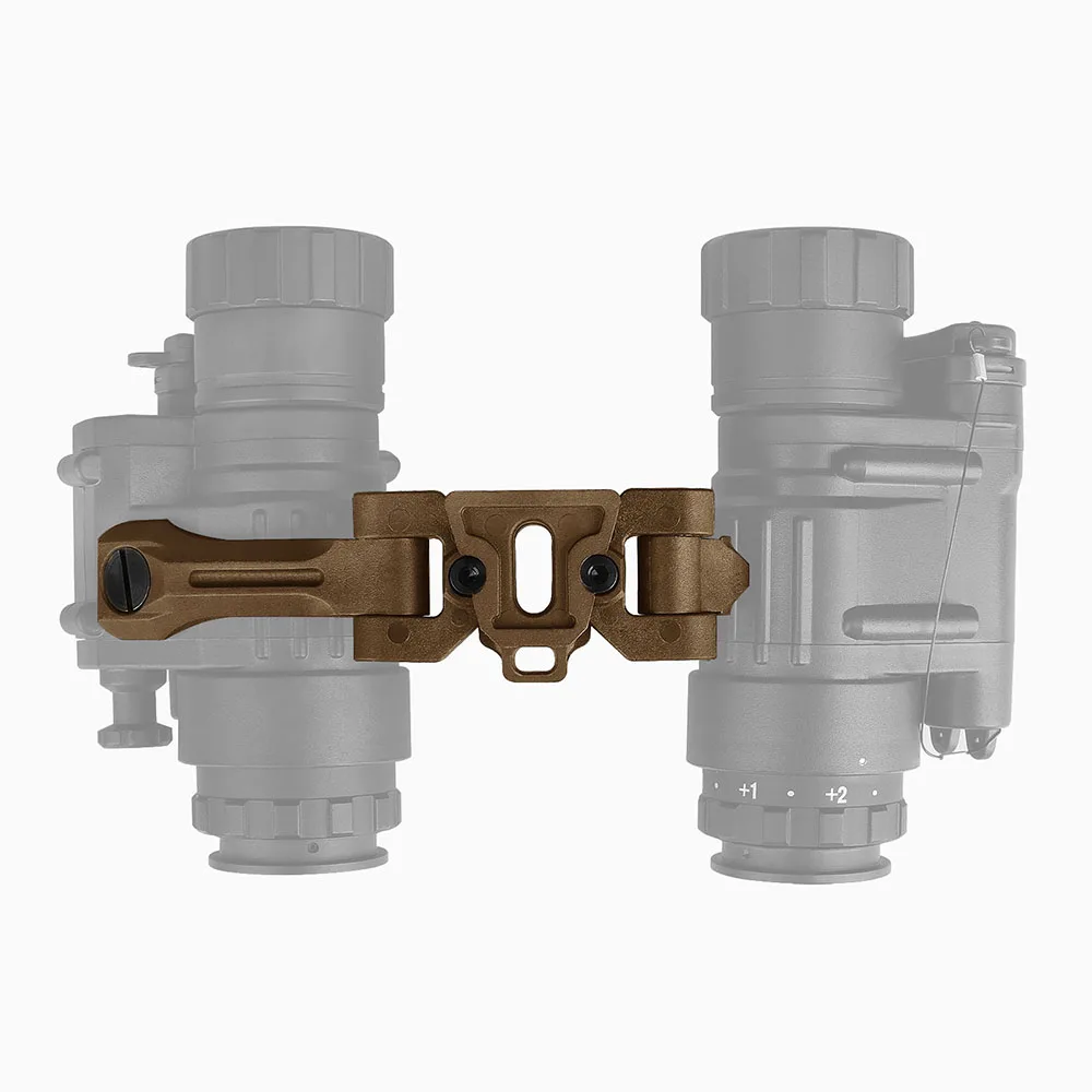 Plactic PVS-14 Night Vision Bridge helemt mount holder Binocular Bridge Adapter gz240257