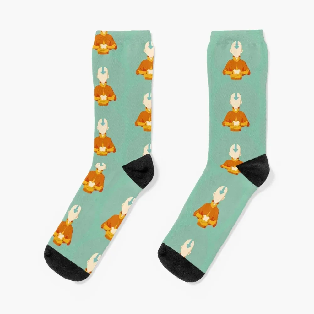 

Aang Socks happy hiking hiphop Heating sock Socks Men's Women's