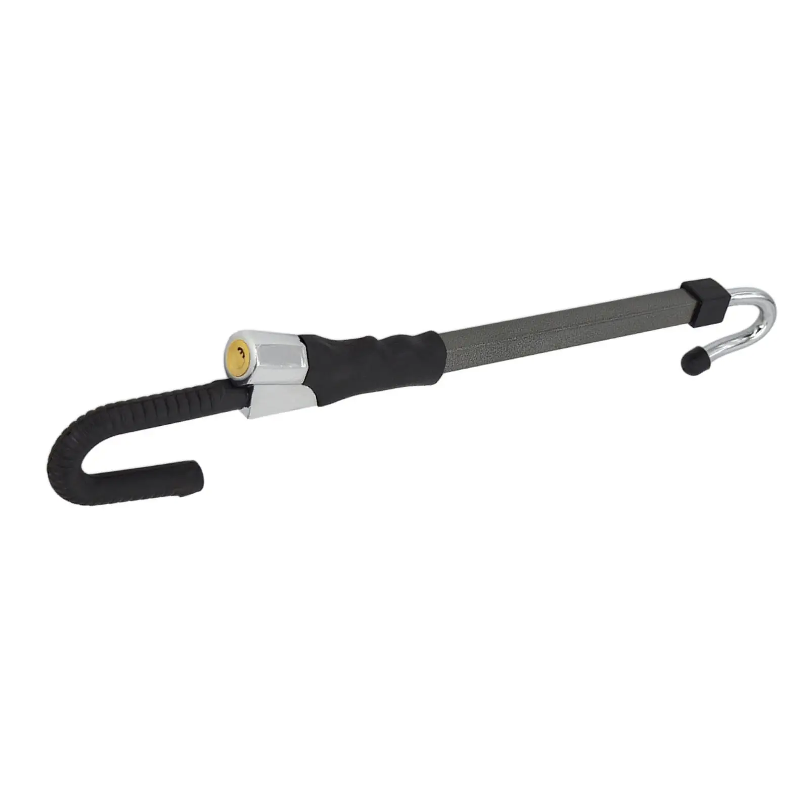 자동차 핸들 브레이크 잠금 장치, 길이 조절 가능, 도난 방지 고무 슬리브