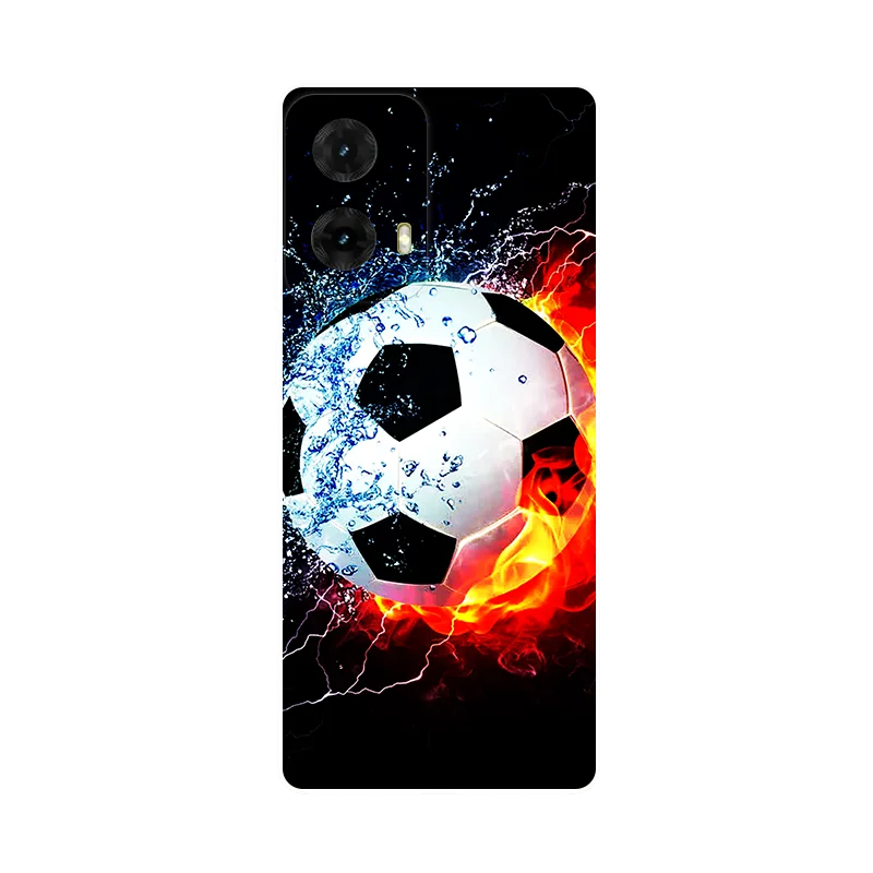 Football Soft Silicone Back Case for Motorola Moto G Series - Durable Phone Cover