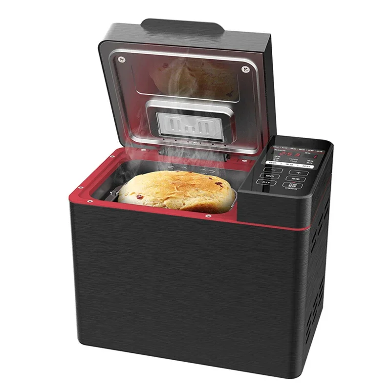 MM-TLS2010 Electric Bread Machine 220V Household Small Automatic Intelligent Fermented Bread Flour Baking Breakfast Machine 580W