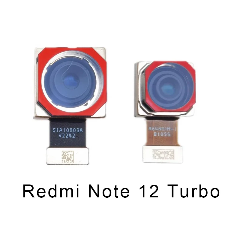 

Front Facing Small Camera Rear For Redmi Note 12 Note 12C Note 12 TUrbo Flex Cable Main Big Back