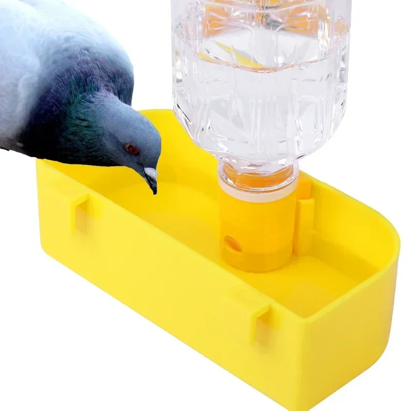 Bird Feeder Water Bottle Drinking Cups Automatic Water Dispenser for Quails Chicken Parrot Pigeons