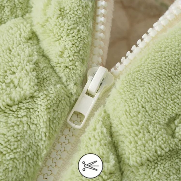 2023 Couple's Pajamas Autumn Winter Women's Coral Fleece Triple Layer Cotton Loungewear Fleece Thick Flannel Men's Warm Homewear