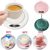 Nouveau chauffe-tasse USB tasse à café dessous de verre chauffant 3 réglages de température plaque chauffante thermostatique lait thé eau coussin chauffant tasse chauffage 1